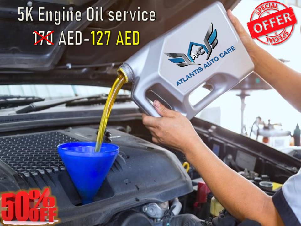 5K Engine Oil Service With 40 Point Check